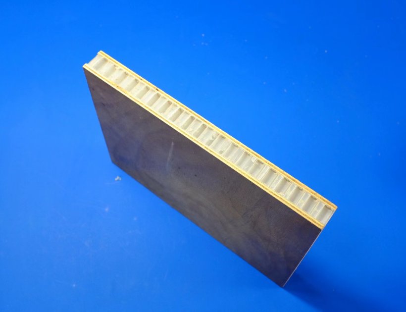 Plastic acoustic hoenycomb floor/wall panel sound reduce material-140