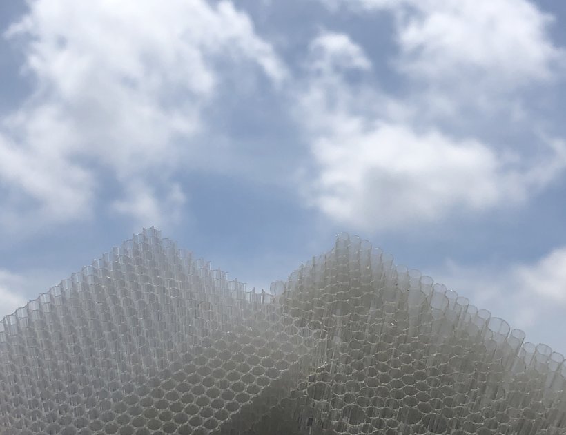 3.5mm PC Airflow Straightener Honeycomb Panel-584