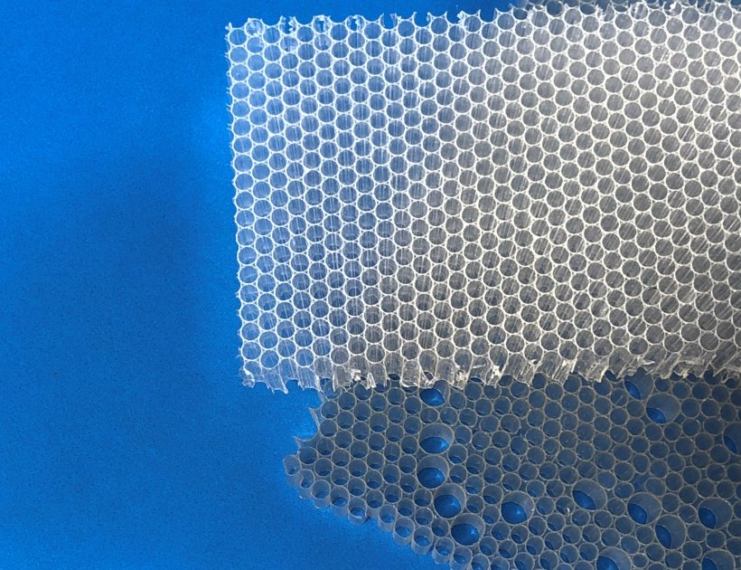 PC Honeycomb Air Curtain Display Cabinet Ventilation Strip-569